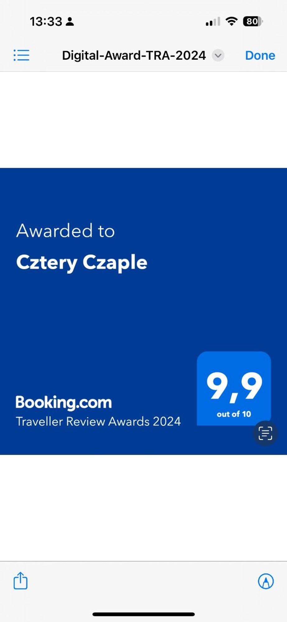 Apartamento Cztery Czaple Chełm Exterior foto